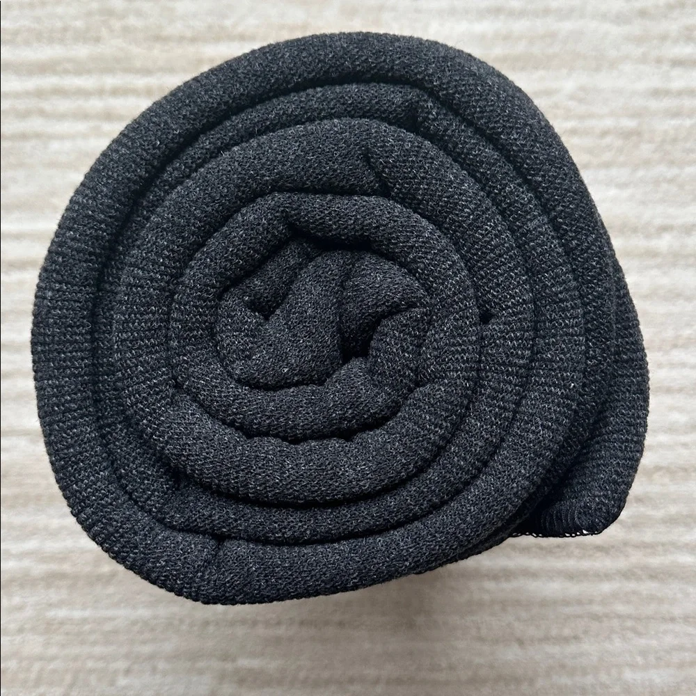 NWT Smartwool Hudson Trail Blanket Throw Merino Wool in Charcoal Gray 68